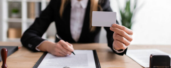 carte de visite pour Avocat