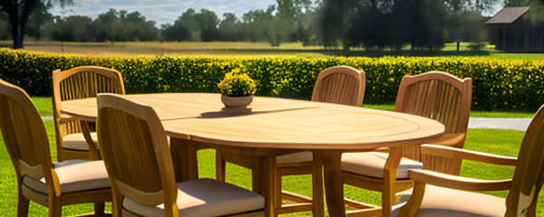 table de jardin en teck
