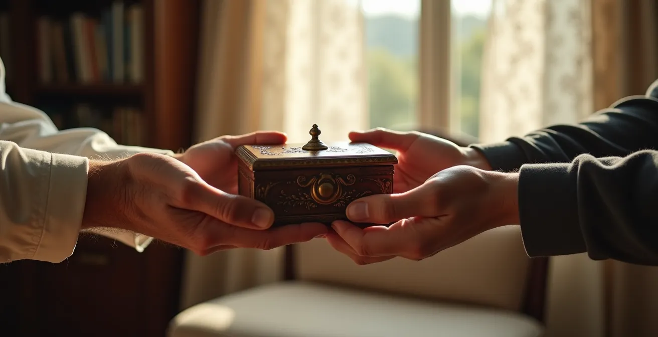 Transmission intergénérationnelle de l'épargne familiale