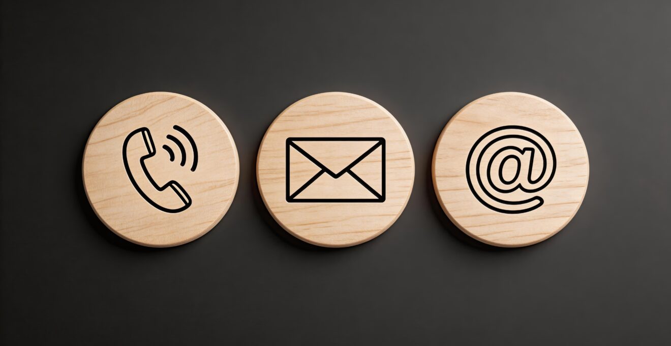 E-mail, téléphone ou courrier